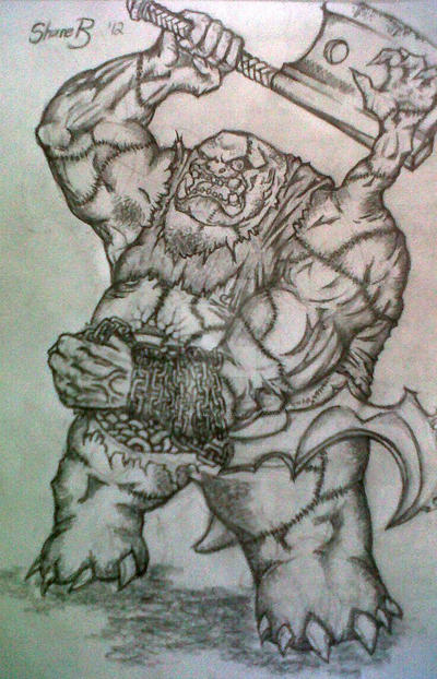 Pudge Draw DotA PudGe by shaneyakuza on DeviantArt