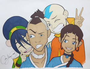 Team Avatar Group Selfie (Part. 1)