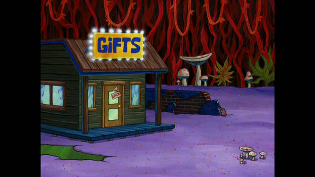 A SquarePants Family Vacation: Gifts Shop