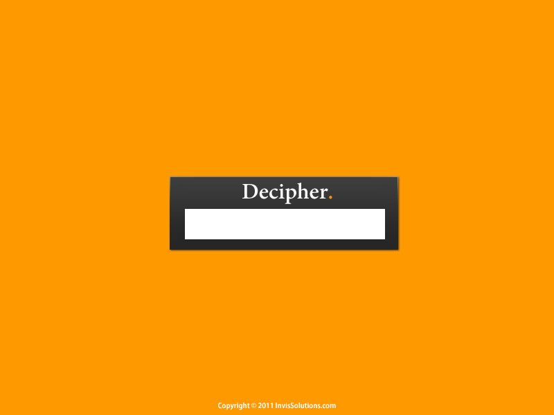 Decipher Login Menu by JakeBown on DeviantArt