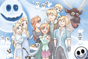 Frozen Family Flourish