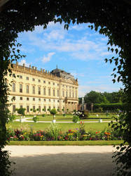 Archway to the Wuerzburger Residenz