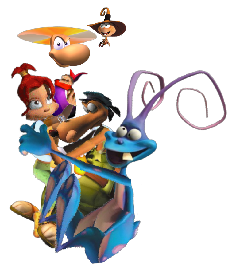 Super Helicopter Rayman Flying With His friends by gascagascamariajose ...