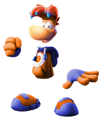 Rayman Rocket Shock Render by gascagascamariajose on DeviantArt
