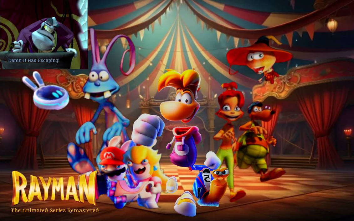 Rayman The Animated Series Remastered C4 Escape by gascagascamariajose ...