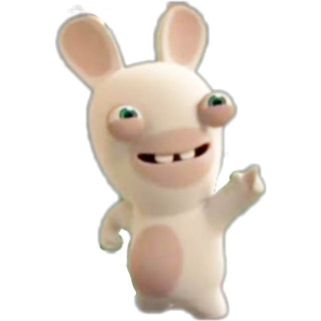 Mini Rabbid Render by gascagascamariajose on DeviantArt