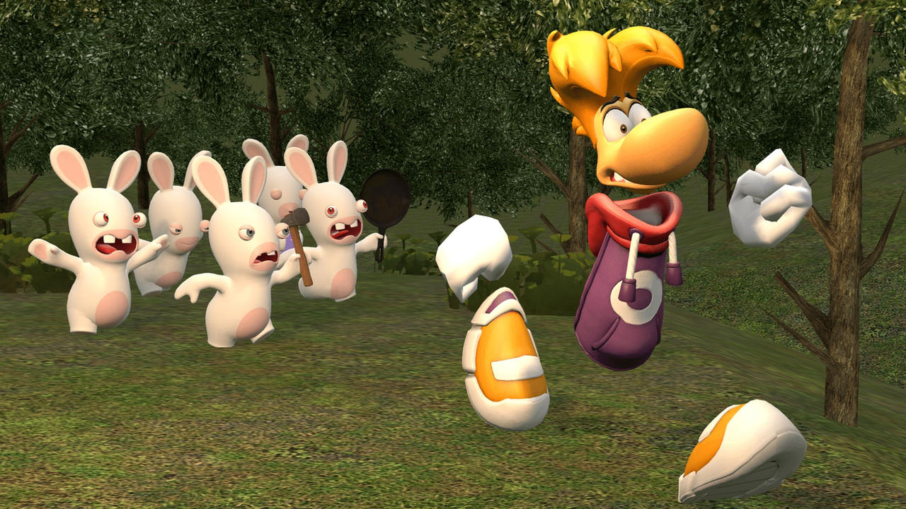 (SFM) Rayman Raving Rabbids TV Party by gascagascamariajose on DeviantArt