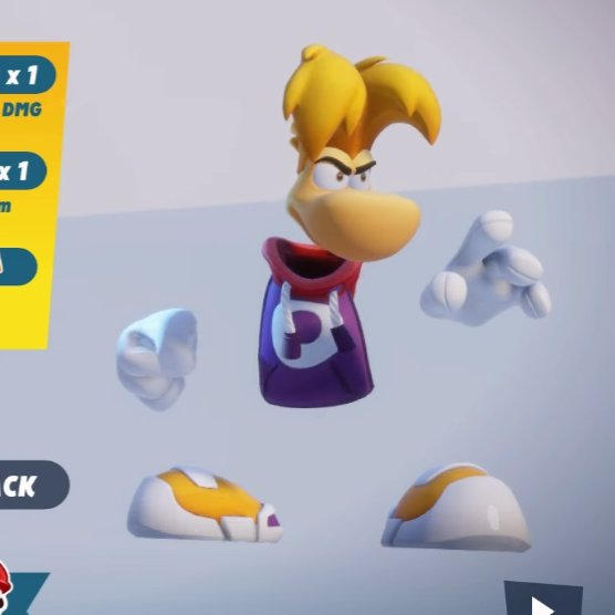 Rayman Falling Rayman Fight Pose by gascagascamariajose on DeviantArt