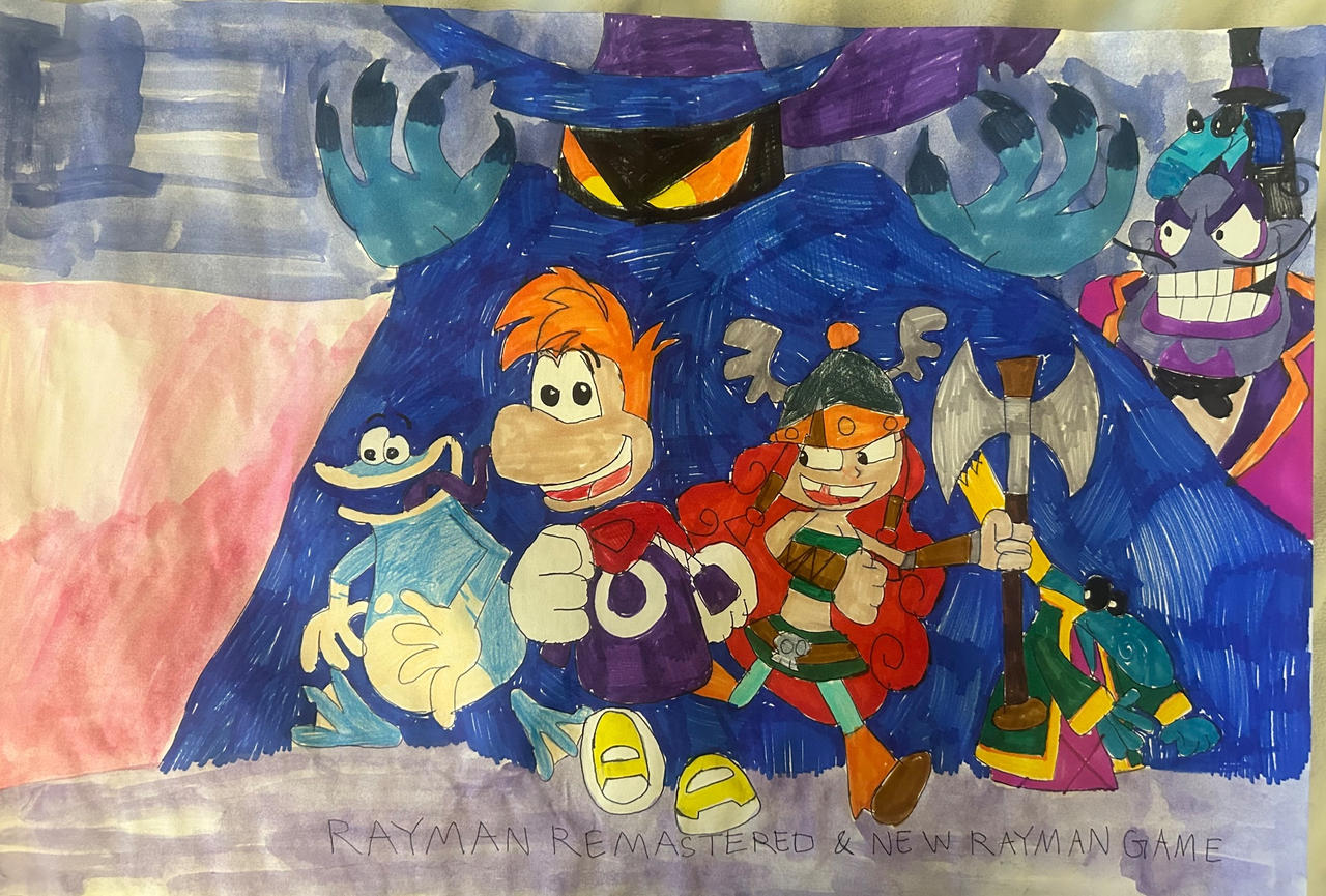 A Fanart Of Rayman For Year Of Rayman 2025 By Gascagascamariajose On a-fanart-of-rayman-for-year-of-rayman-2025-by-gascagascamariajose-on