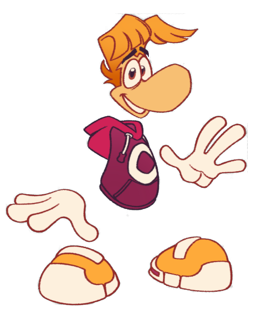 Rayman Animated Render by gascagascamariajose on DeviantArt