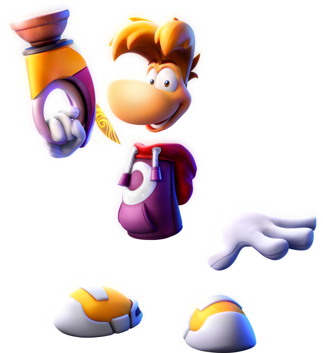 Rayman In The Phantom Show Render by gascagascamariajose on DeviantArt
