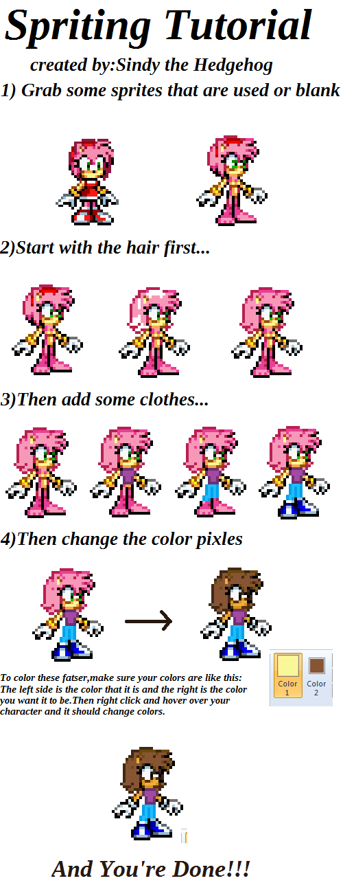 Spriting Tutorial by AquaAurora97 on DeviantArt