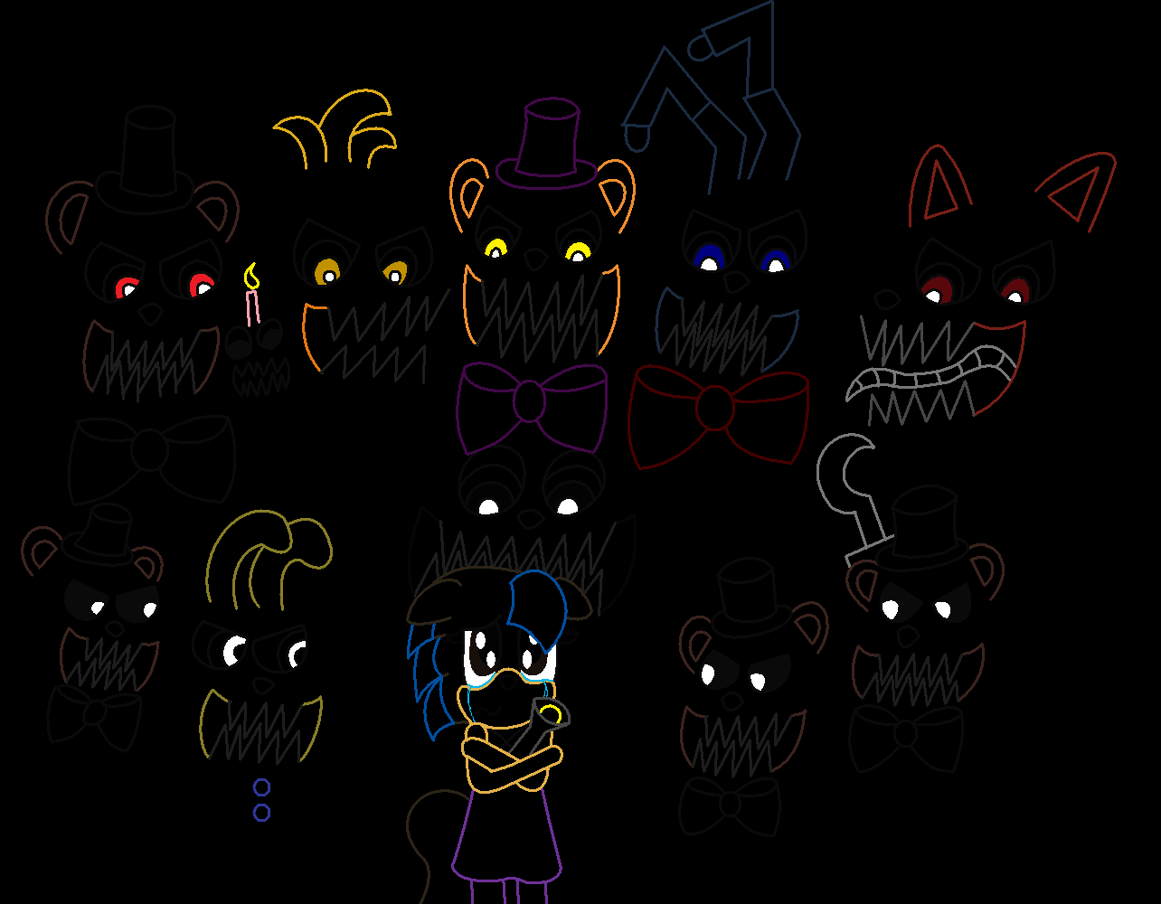 FNAF 4 Fanfic Cover-My Nightmare