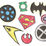 Random logos of movies