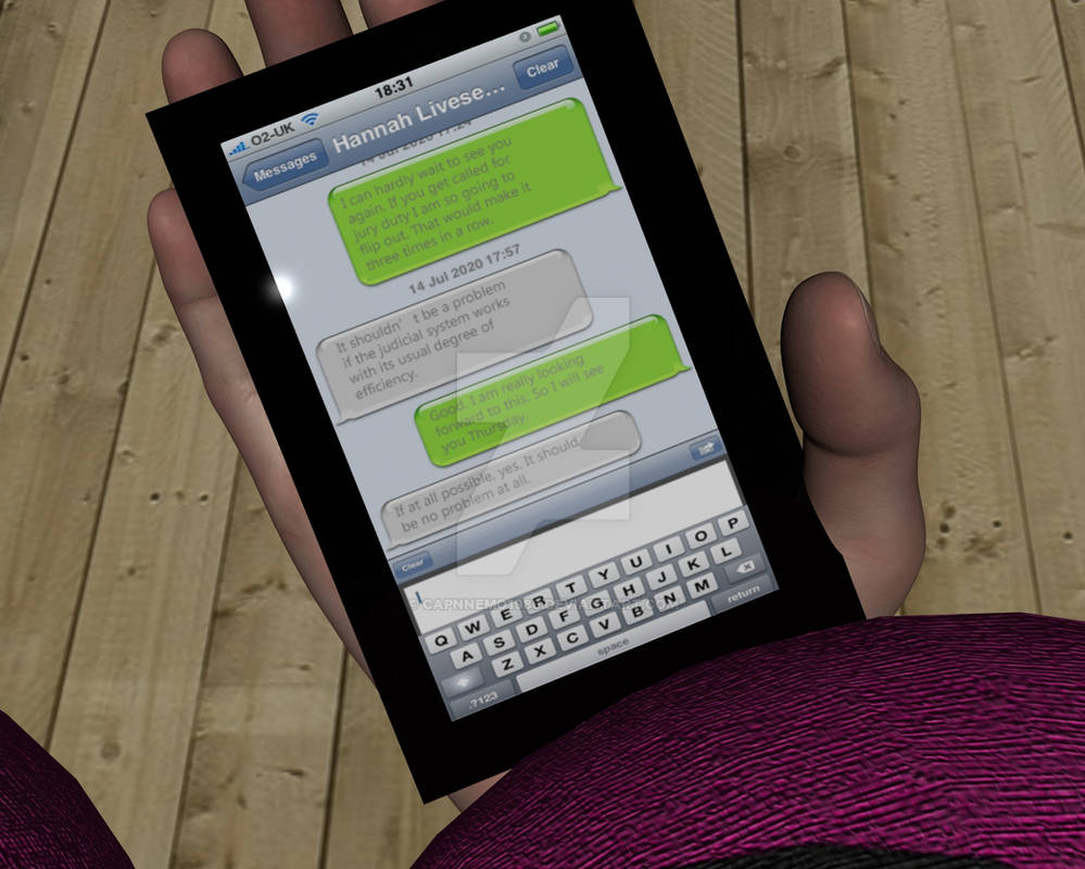 Deviantart Red Texting Texting 01 by CapnNemo1986 on DeviantArt
