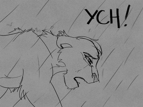 YCH: Pouring Rain - OPEN