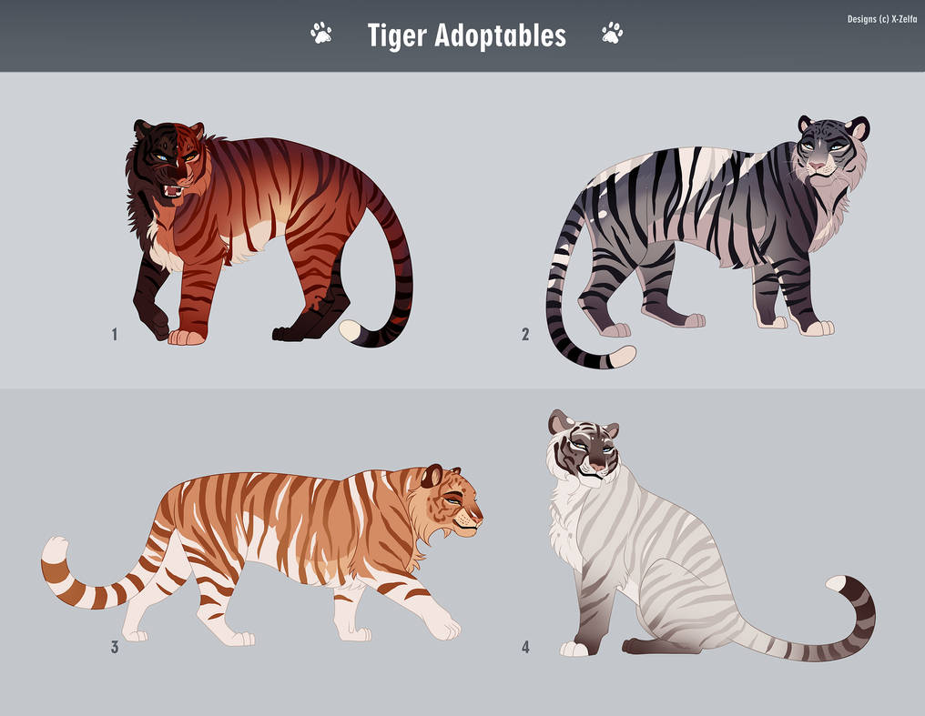 Tiger Adoptables - OPEN