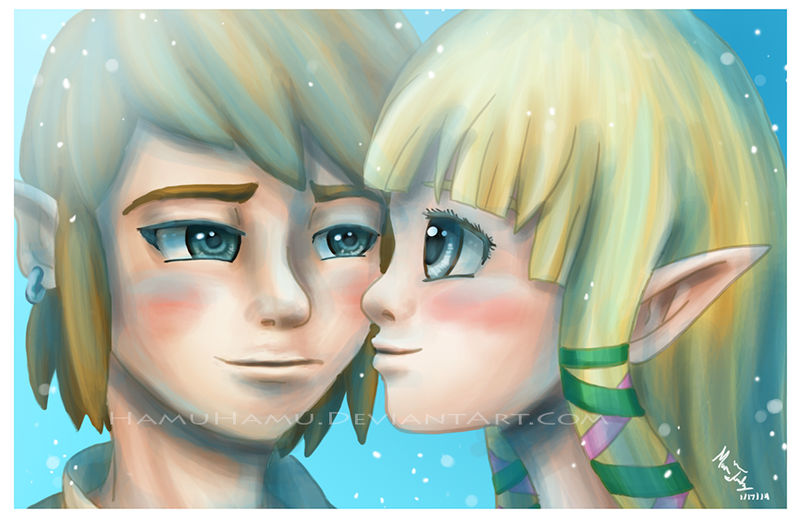 Link and Zelda