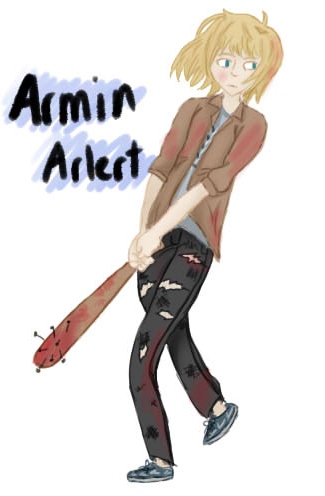 Zombie AU - Armin Arlert