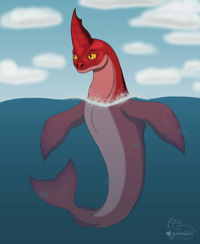 Red The Sea Beast By Jojodragone On DeviantArt red-the-sea-beast-by-jojodragone-on-deviantart