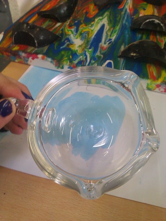 Blown Glass Teacup Photo 2