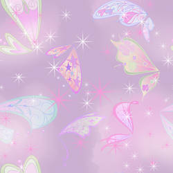 Winx - Believix Wings Seamless Background