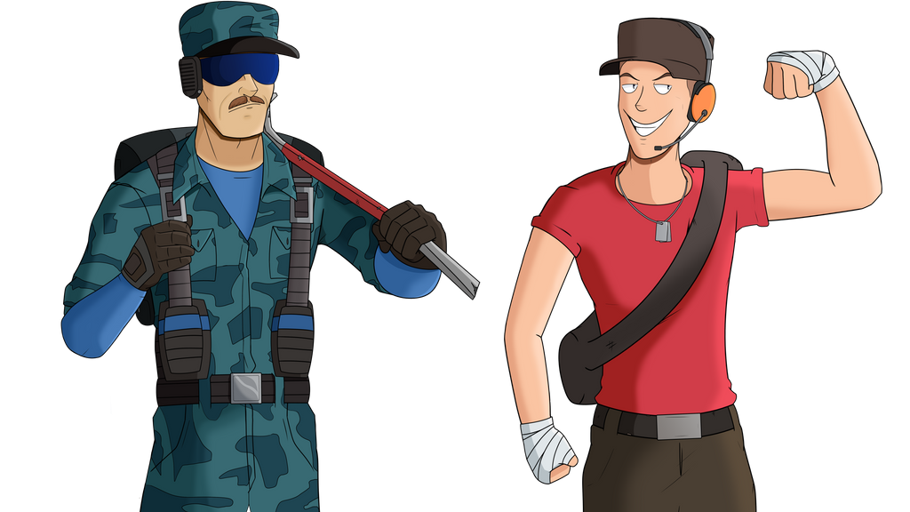 Tf2 Scout Vs Tfc Scout By After Breakfast On Deviantart Tf2 Scout Vs Tfc Scout By After Breakfast On Deviantart