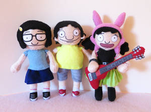 Tina, Gene and Louise Belcher - Bob's Burgers