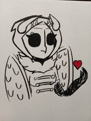 Angel owl give u heart