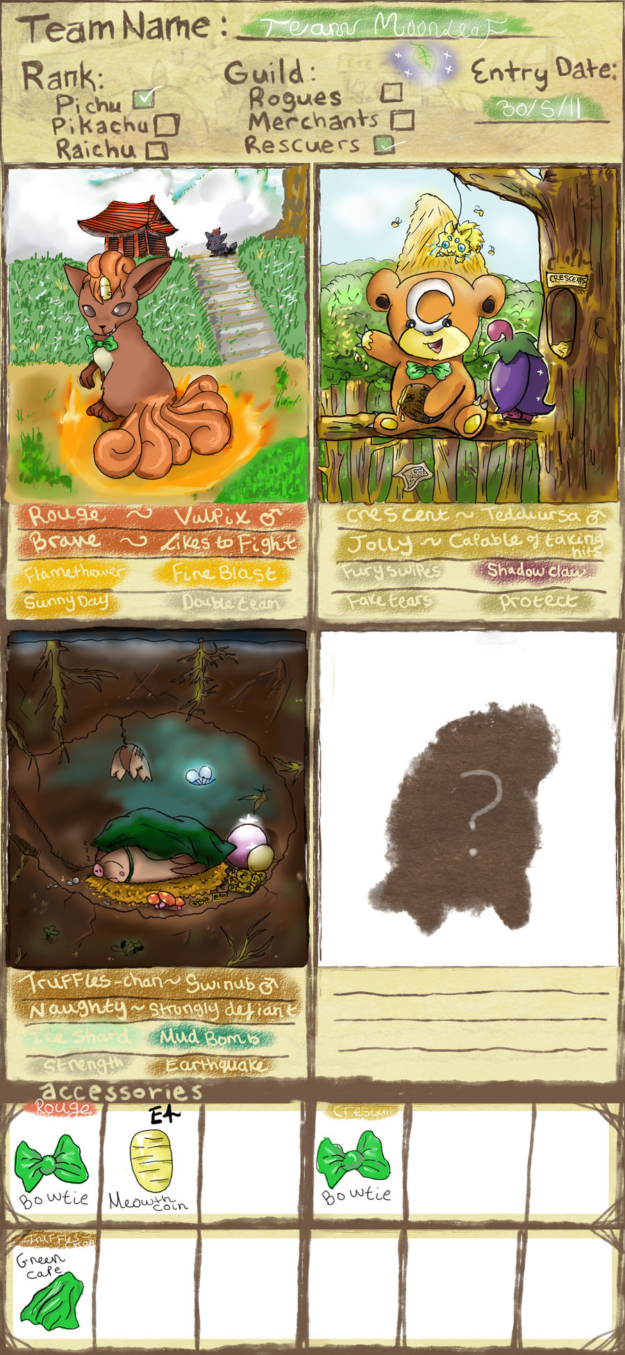 Moonleaf Scratch PMD-e App Team Moonleaf UPDATED by roryrrules123 on DeviantArt