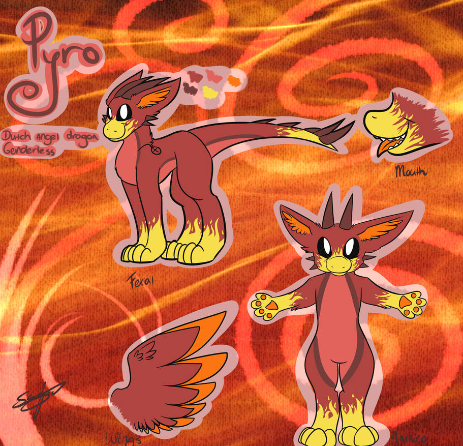 Pyro Vision Reference Pyro - New Reference Sheet by Sharkdoggo on DeviantArt