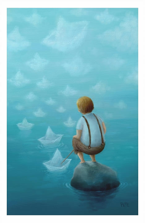 Where The Paper Boats Sail by pesare on DeviantArt