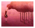 The Falling Leafs Girl by pesare