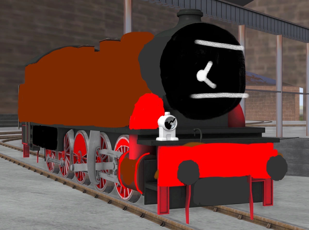 The faceless tank engine by trainboy487961 on DeviantArt