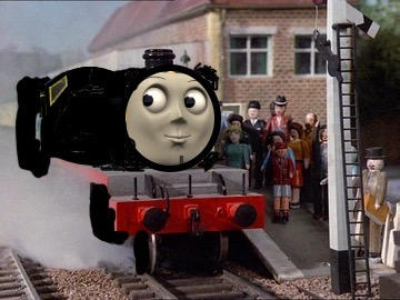 Blake The Engine The black engine by trainboy487961 on DeviantArt