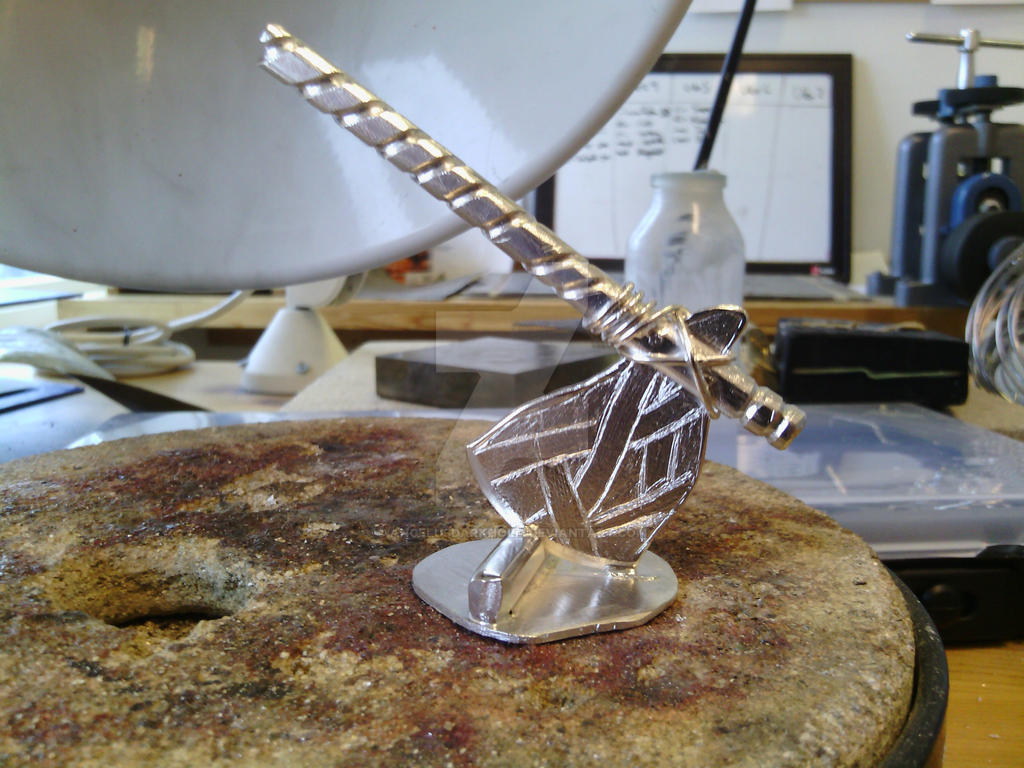 Small Silver Axe