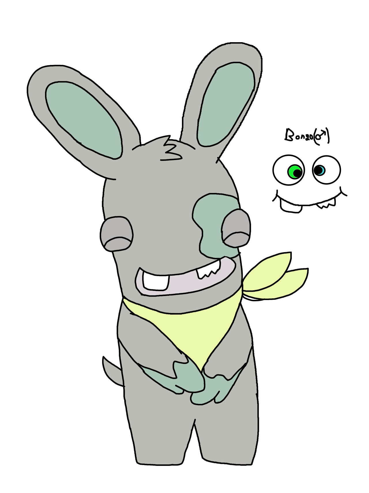 Bongo Rabbid by Aquanettea on DeviantArt