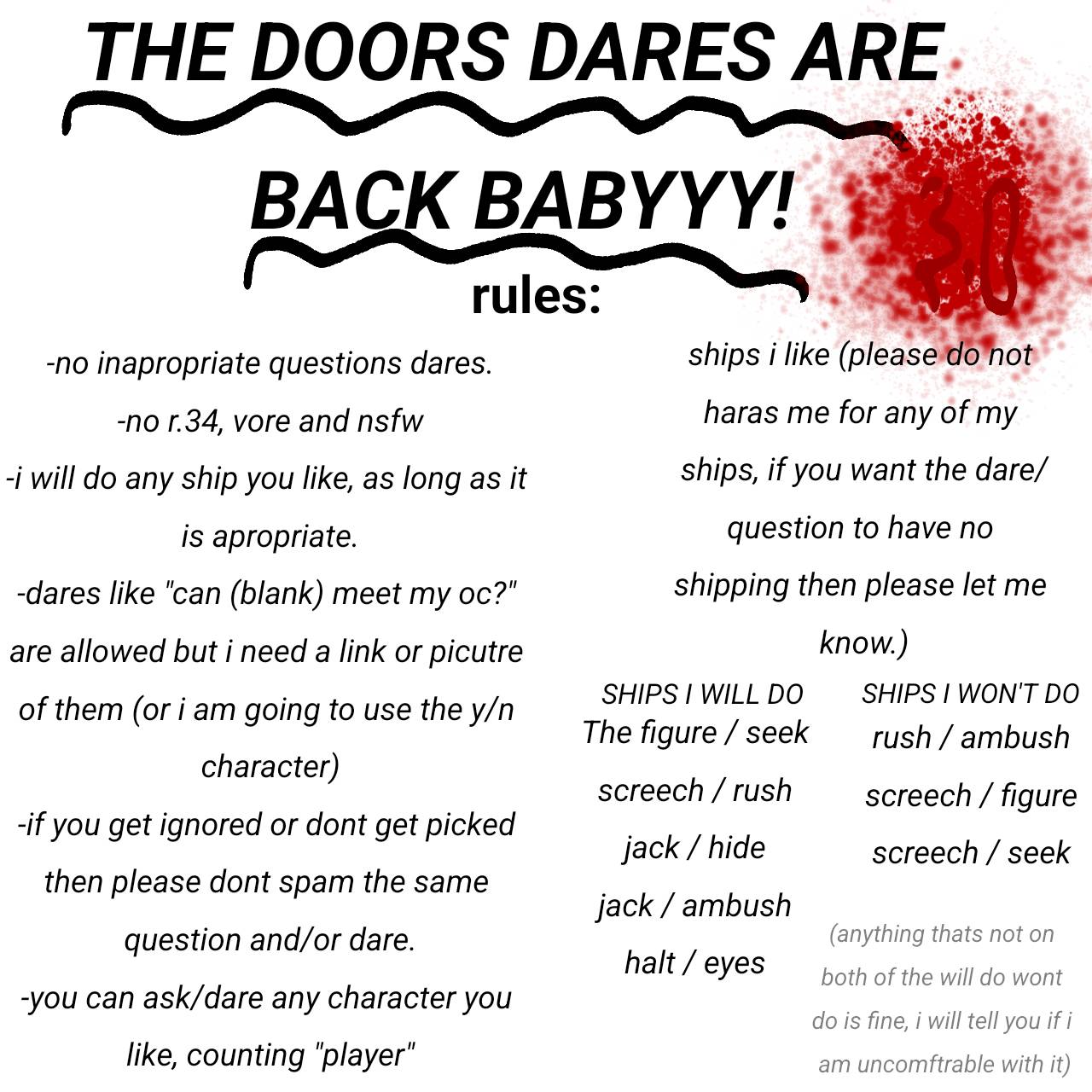 Ask Seek: Part 3 (A Roblox Doors Series) : r/RobloxDoors