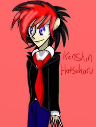 Kenshin Hatsuharu: Character Ref by Zorceus