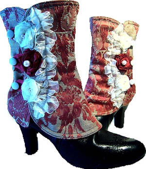 Red Baroque Spats