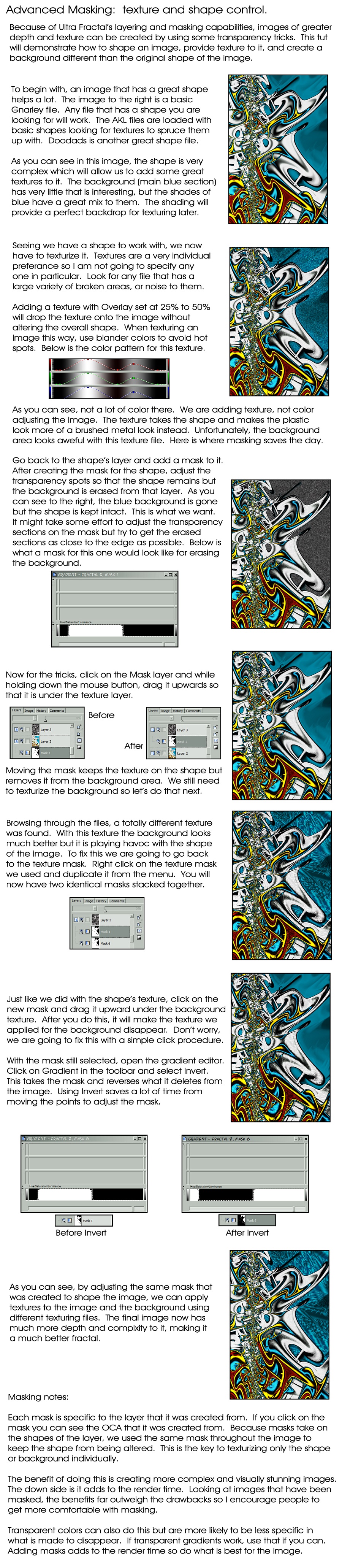 Advanced Masking - texturing.