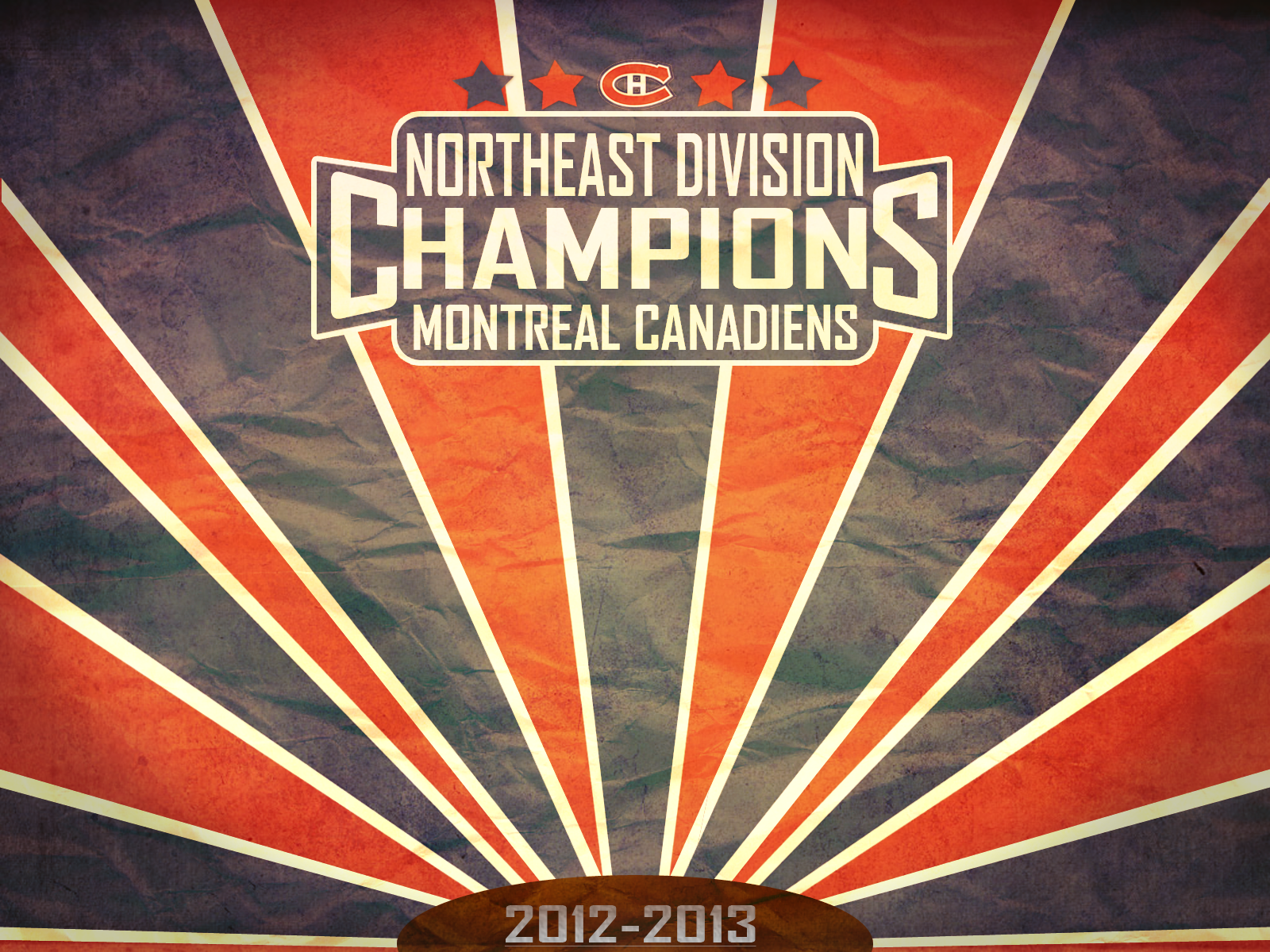 Montreal Canadiens Division Championship Wallpaper