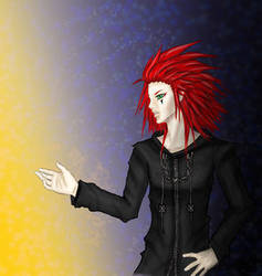 Axel Conversing by decorinne