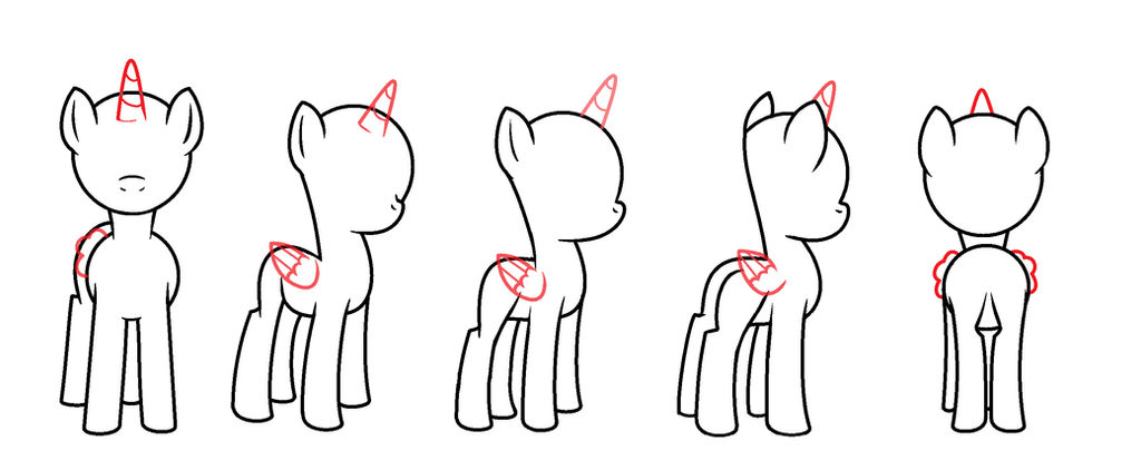 MLP Base Puppets by AppleGlassJuice on DeviantArt