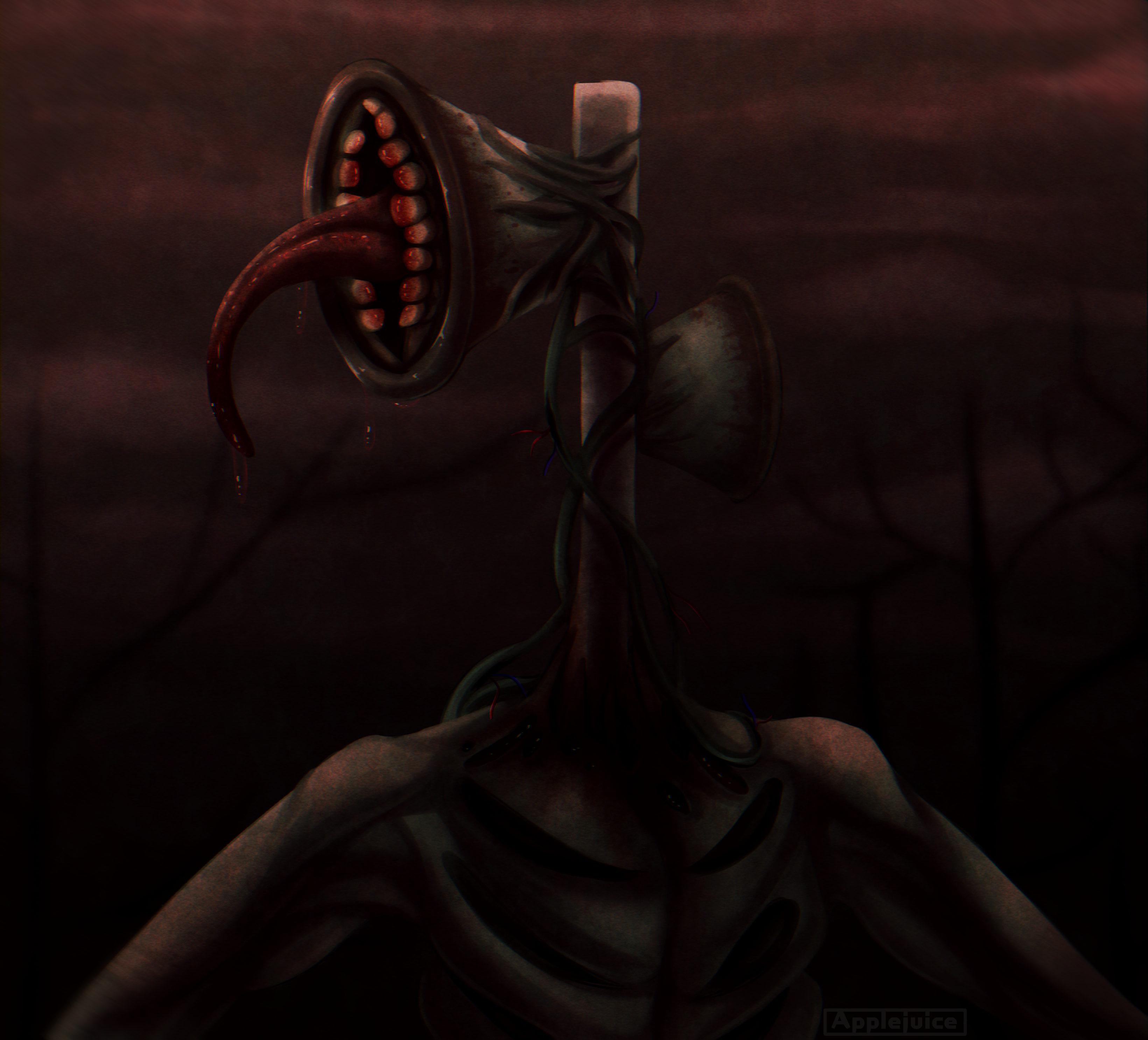 Siren head. by LilburgerD4 on DeviantArt