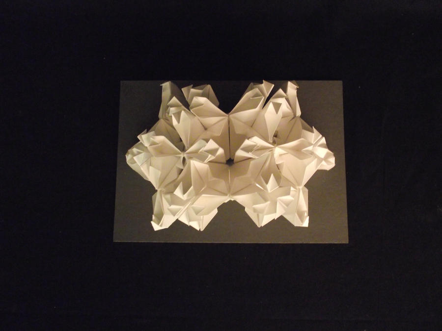 Folded Paper Sculpture by mariabee10 on DeviantArt