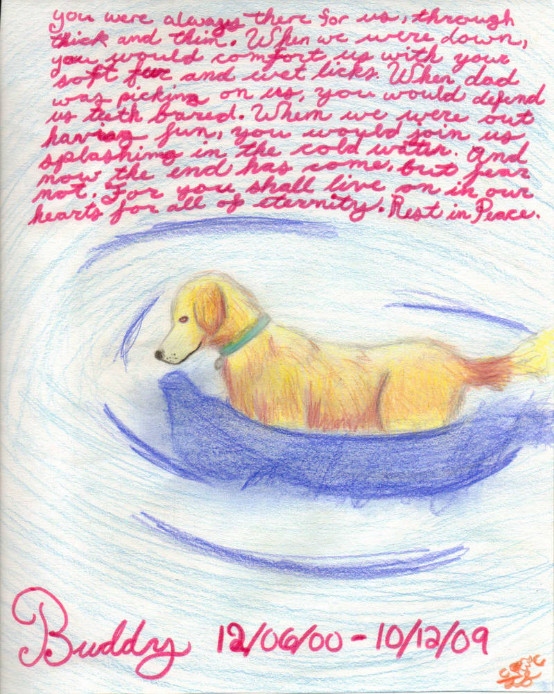 Buddy RIP by Marchen-Design on DeviantArt