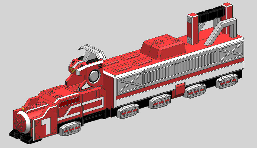 Tokkyu Ressha 01 : Red Ressha by Quester-dragon on DeviantArt