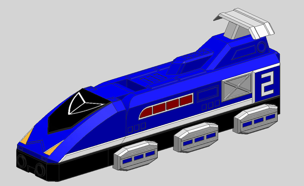 Tokkyu Ressha 02 : Blue Ressha by Quester-dragon on DeviantArt