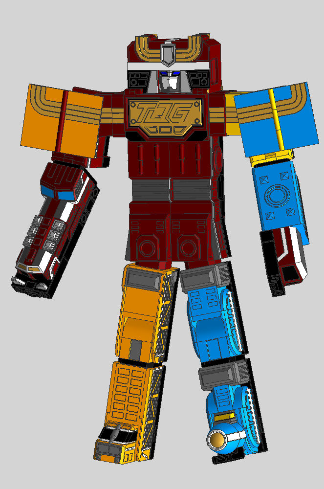 Ressha Gattai Diesel-Oh by Quester-dragon on DeviantArt